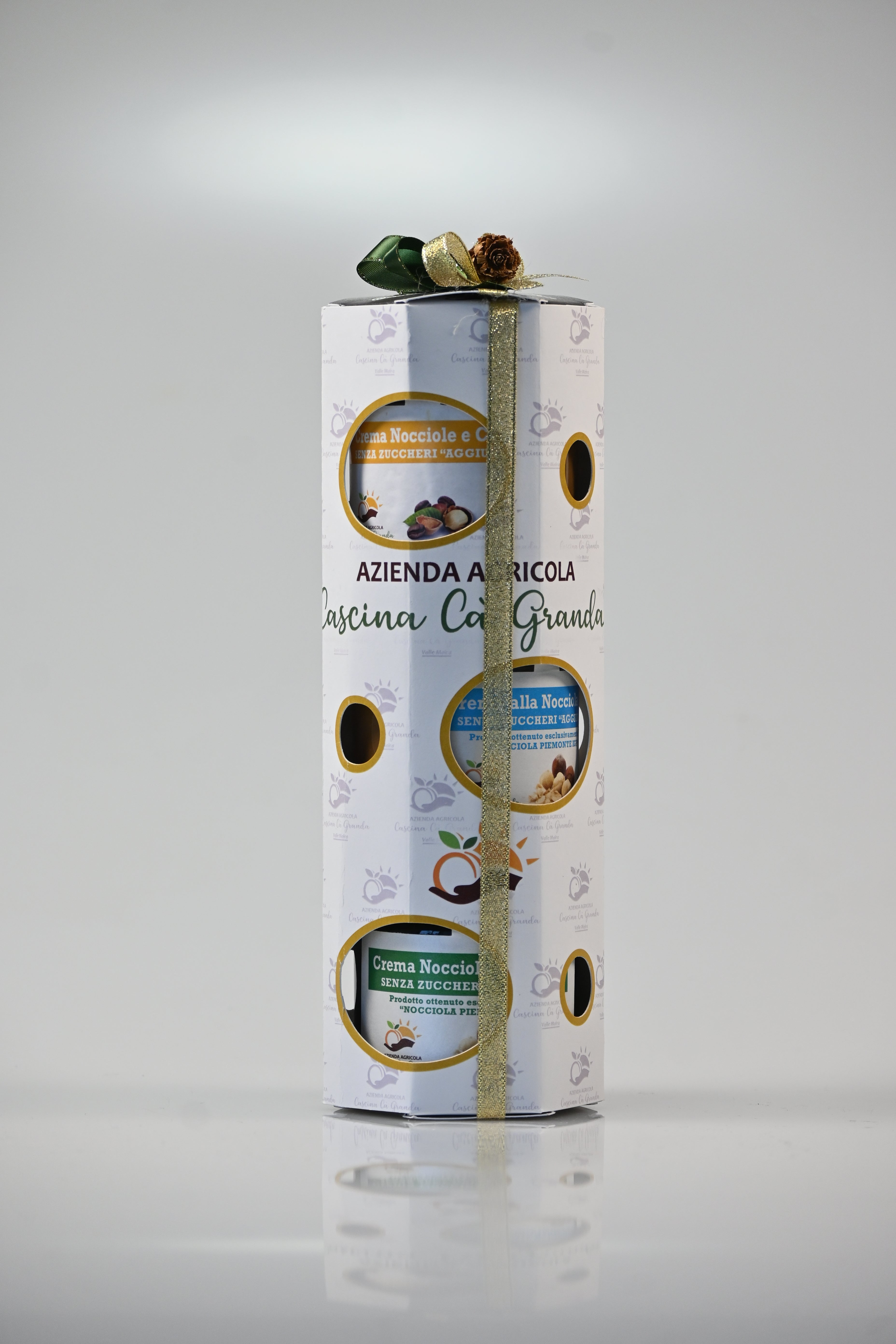 Creme Spalmabili alla Nocciola Piemonte IGP Senza Zuccheri – Confezione da 3 Gusti - Azienda agricola Cascina Cà Granda